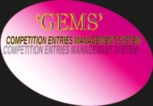 Contact Us at Gems - Competition Entries Management System (Splash Screen)